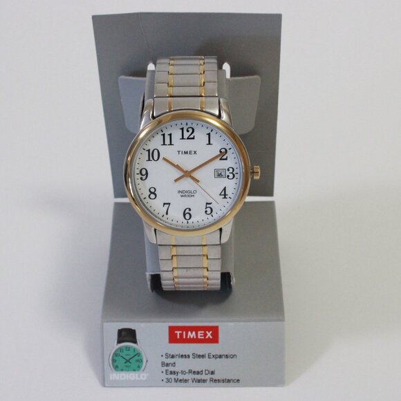 Timex Easy Reader Men's Quartz Watch With Expansion Bracelet 35mm - Picture 11 of 12